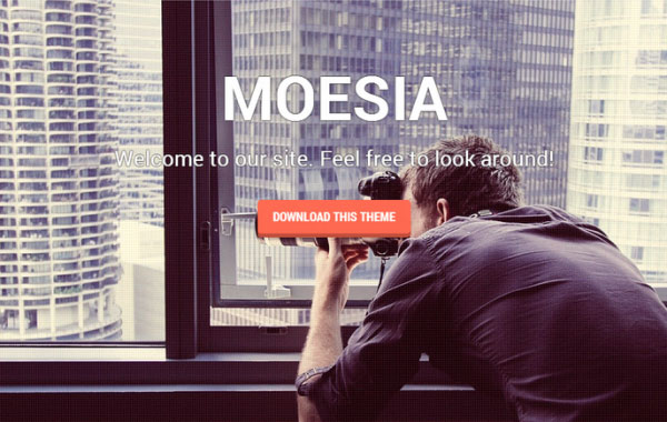 ساخت وب سایت شرکتی متفاوت با قالب زیبا Moesia 