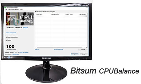 دانلود Bitsum CPUBalance Pro 1.0.0.74 بهینه سازی و مدیریت CPU