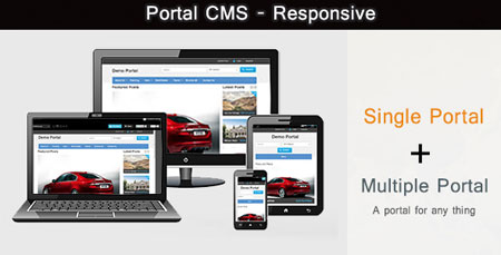 اسکریپت مدیریت محتوای Portal CMS