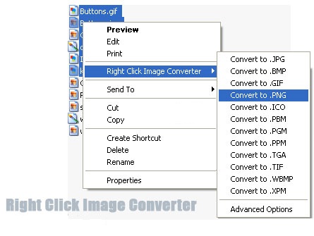  تبدیل فرمت عکس با یک کلیک توسط نرم افزار Right Click Image Converter v2.2.4