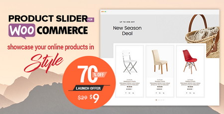 افزونه اسلایدر محصولات برای ووکامرس Product Slider For WooCommerce