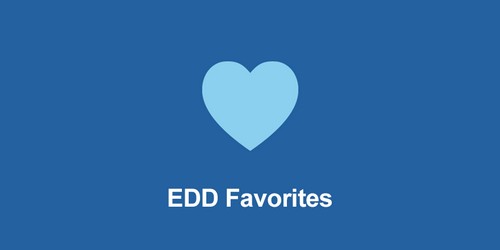 ایجاد لیست علاقه‌مندی محصولات در Edd با افزونه EDD Favorites