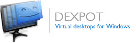 نرم افزار ایجاد چند دسکتاپ همزمان در ویندوز - Dexpot 1.6