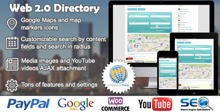 ایجاد دایرکتوری معرفی مشاغل در وردپرس با افزونه Web 2.0 Directory
