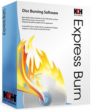 نرم افزار رایت سریع CD و DVD با امکانات فراوان (برای ویندوز) - Express Burn Plus 8.00 Windows