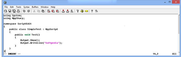 نرم‌افزار ویرایشگر متن (برای ویندوز) - Vim 8.0.586 Windows