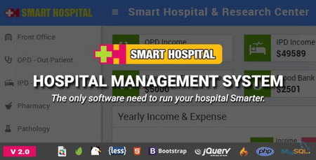 اسکریپت سیستم مدیریت بیمارستان Smart Hospital