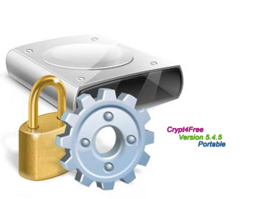 قفل گذاری فایل ها و هارد دیسک Crypt4Free 5.4 Portable