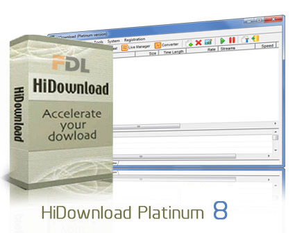 دانلود نرم افزار مدیریت دانلود-HiDownload Platinum 8.1
