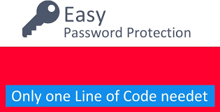اسکریپت رمزگذاری بر روی صفحات وب سایت با Easy Password Protection