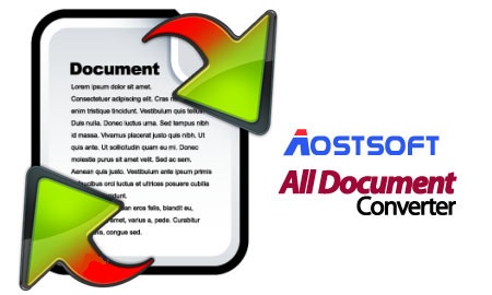 دانلود Aostsoft All Document Converter Professional 3.8.9 نرم افزار تبدیل اسناد