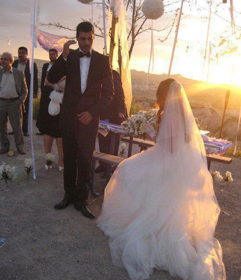 تصاویر عروسی واقعی بازیگران سریال شمیم عشق