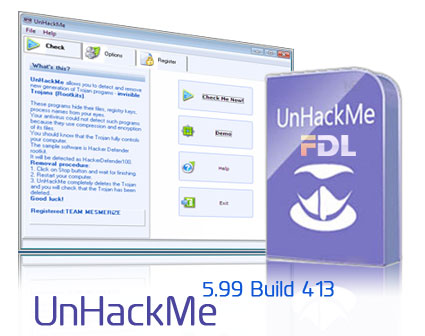 نرم افزار ضد هک و جاسوسی - UnHackMe 5.99 Build 413