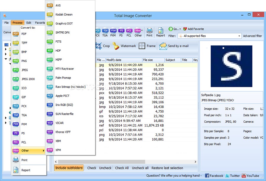 نرم افزار تبدیل فرمت عکس (برای ویندوز) - CoolUtils Total Image Converter 7.1.1.157 Windows