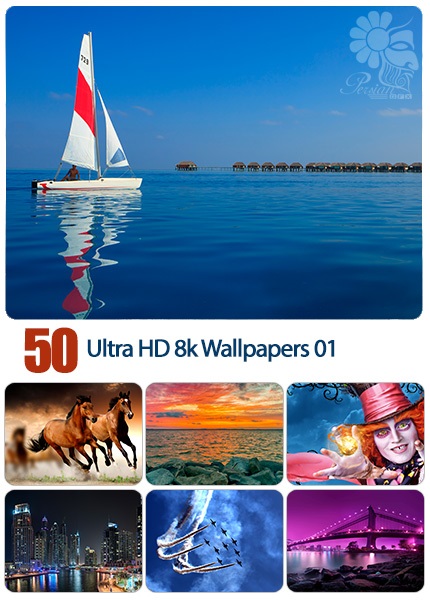 دانلود مجموعه والپیپرهای فوق العاده با کیفیت - Ultra HD 8k Wallpapers 01